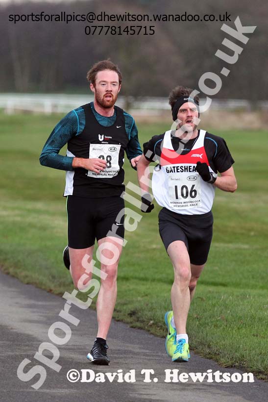 Elswick Harriers Norman Woodcock Memorial 5 Mile Road Race, Gosforth Park, Newcastle. Photo: David T. Hewitson/Sports for All Pics